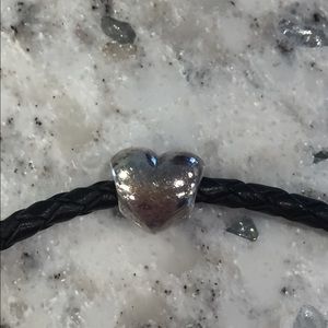 Pandora sterling silver heart charm